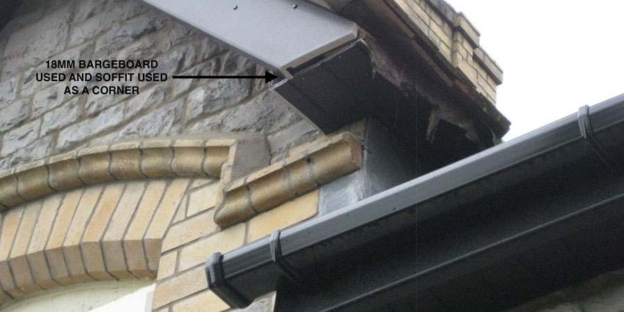 Bad roofline installation 5