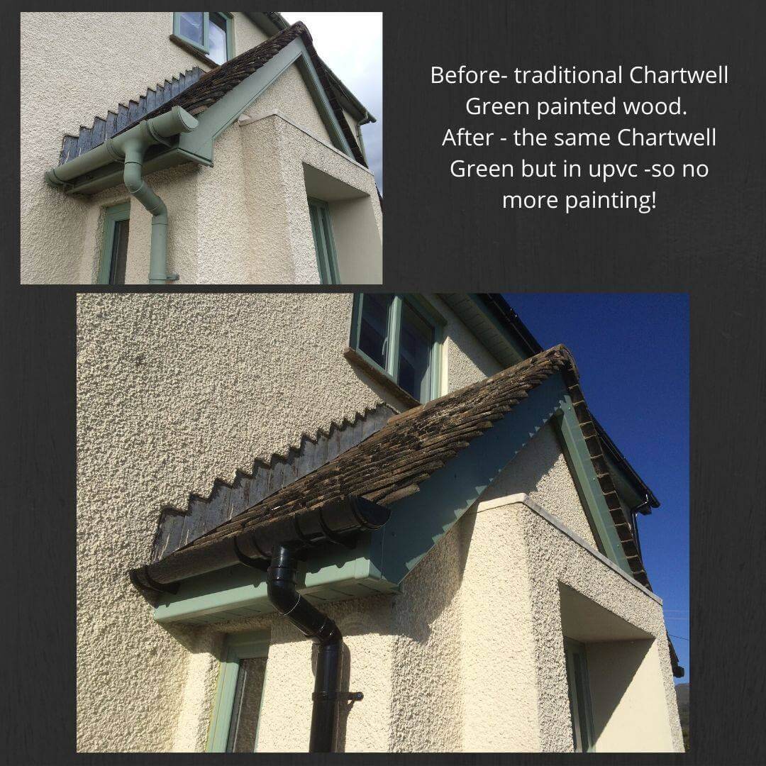 upvc guttering and edging